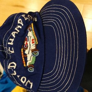 3/20$ Unique retro find Early 90s racecar 💯 cotton baseball hat for boy